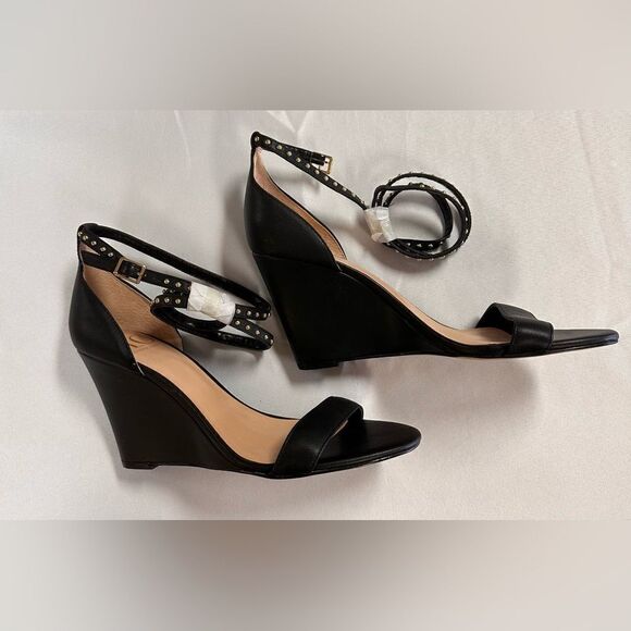 JLO Studded Ankle Wedge Size 10 NIB - Picture 2 of 5